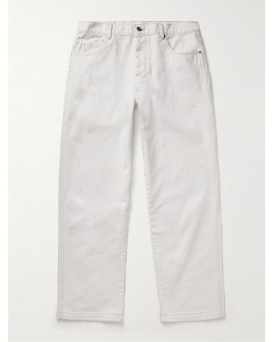 Isabel Marant Jorge Straight-leg Jeans - White