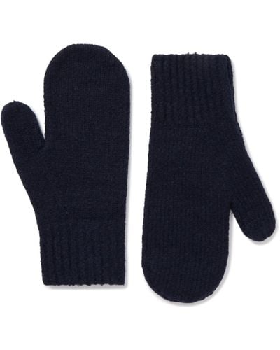 Acne Studios Kivona Knitted Gloves - Blue