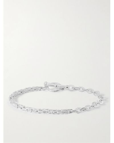 Alice Made This Romeo And Juliet Sterling Silver Chain Bracelet - Natural