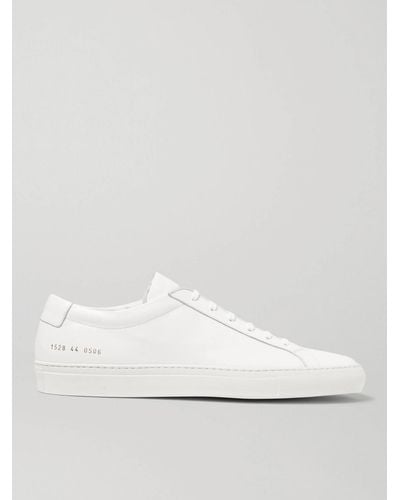 Common Projects NIEDRIG ORIGINAL LEATHER ACHILLES - Weiß