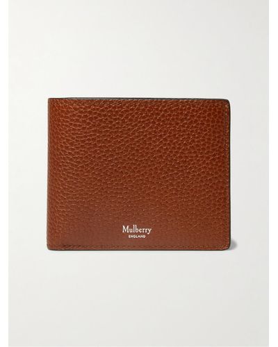 Mulberry Portemonnaie aus vollnarbigem Leder - Braun