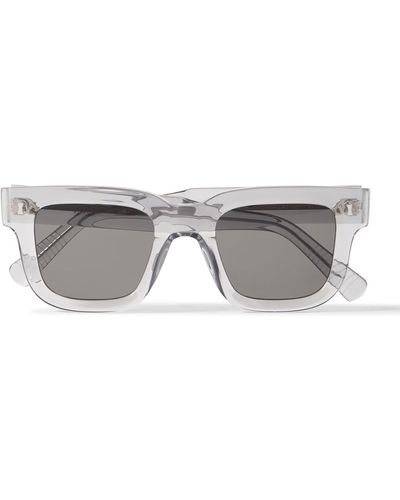 MR P. Cubitts Plender D-frame Acetate Sunglasses - Gray