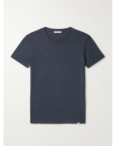 Orlebar Brown T-shirt slim-fit in jersey di cotone OB-T - Blu