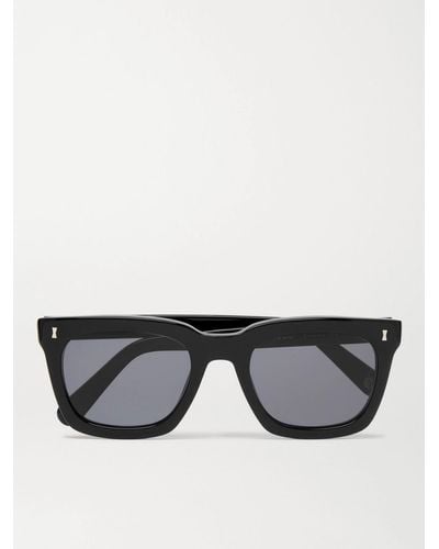 Cubitts Judd Square-frame Acetate Sunglasses - Black