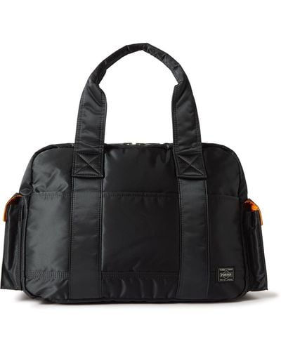 Porter-Yoshida and Co Tanker L Nylon Duffle Bag - Black