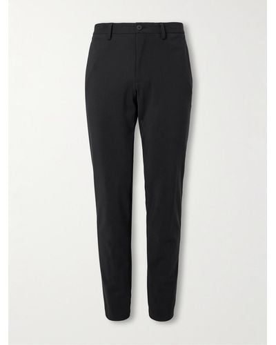 Theory Zaine Slim-fit Straight-leg Precision Ponte Suit Trousers - Black