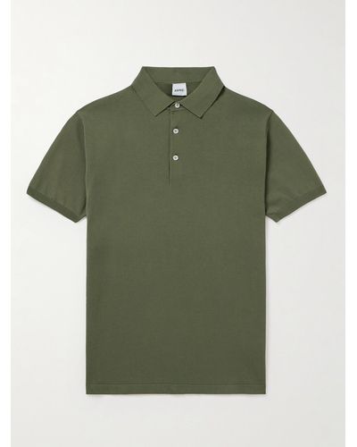 Aspesi Cotton Polo Shirt - Green