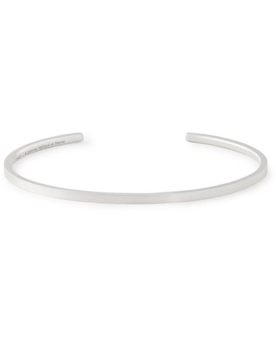 Le Gramme 7g Brushed Sterling Silver Cuff - Metallic