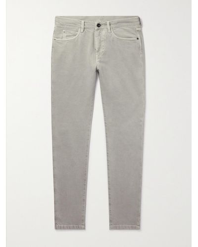 Loro Piana New York Straight-leg Jeans - Grey