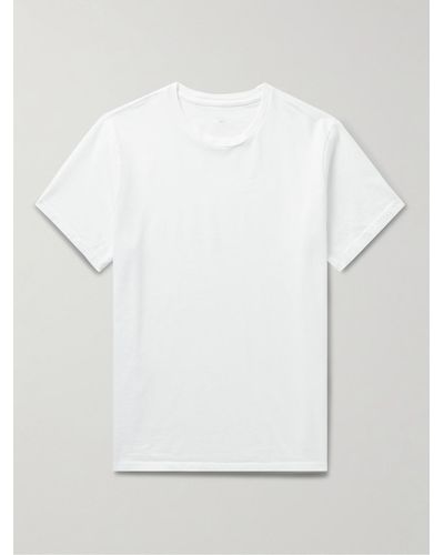 Save Khaki Recycled And Organic Cotton-jersey T-shirt - White