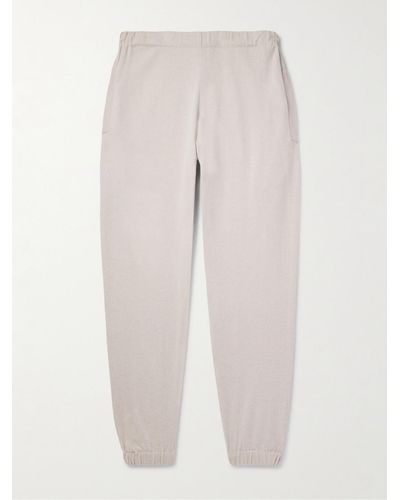 Ghiaia Tapered Cashmere Joggers - White