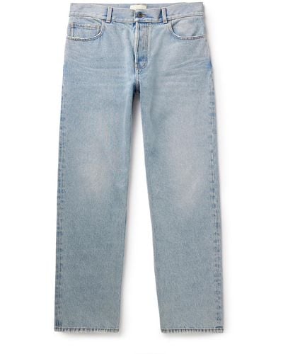 The Row Ross Straight-leg Jeans - Blue