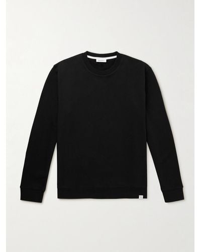 Norse Projects Vagn Organic Cotton-jersey Sweatshirt - Black