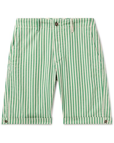 Green Incotex Shorts for Men | Lyst