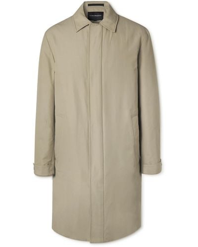 Club Monaco Padded Cotton And Nylon-blend Coat - Natural