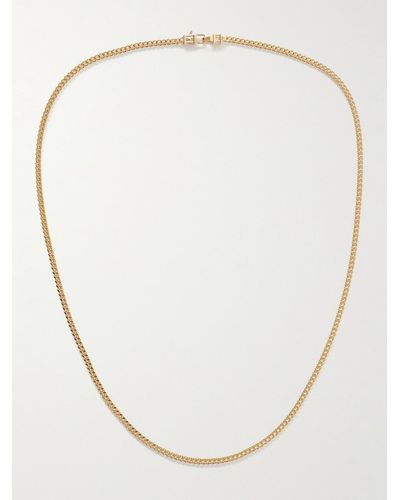 Tom Wood Gold-plated Chain Necklace - Natural