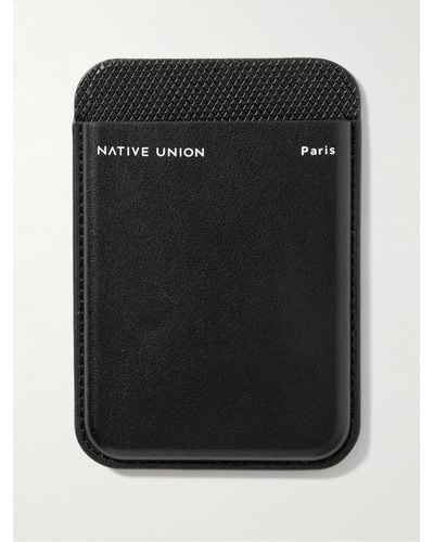 Native Union (re)classic Yatay Recycled Faux Leather Magnetic Wallet - Black