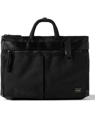 Porter-Yoshida and Co Heat Nylon Briefcase - Black