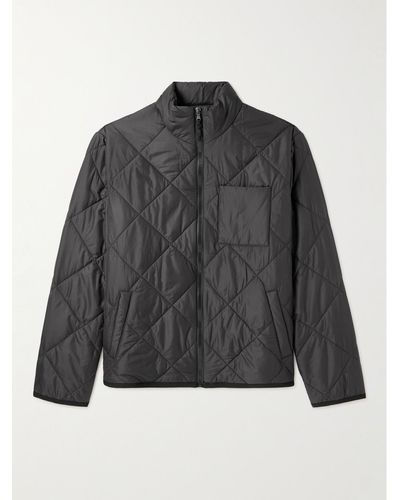James Perse Quilted Shell Jacket - Grey
