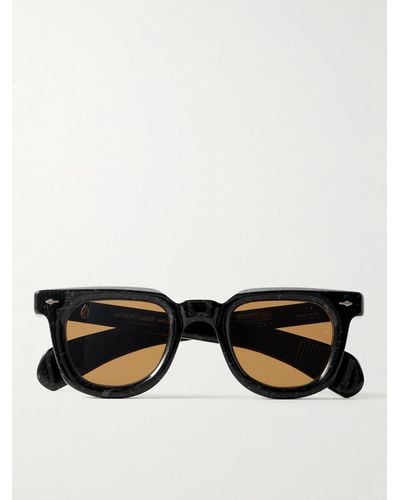 Jacques Marie Mage Yellowstone Forever Vendome Square-frame Acetate Polarised Sunglasses - Black