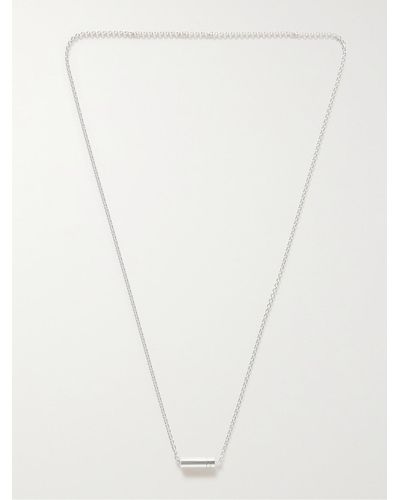 Le Gramme 13g Sterling Silver Chain Necklace - Metallic