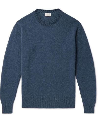 Altea Alpaca-blend Sweater - Blue