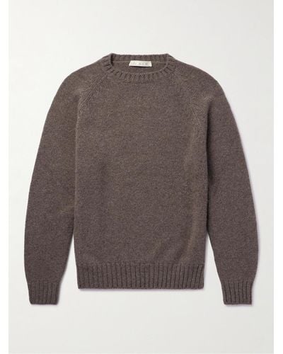 Umit Benan Cashmere Sweater - Grey