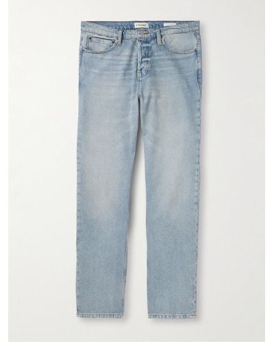 FRAME The Straight gerade geschnittene Jeans - Blau