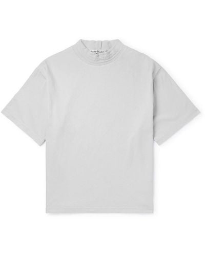 Acne Studios Elco Chain Cotton-jersey T-shirt - White