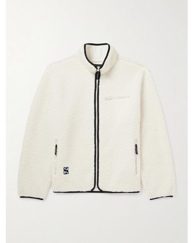 Saturdays NYC Spencer Fleece Jacket - Natural