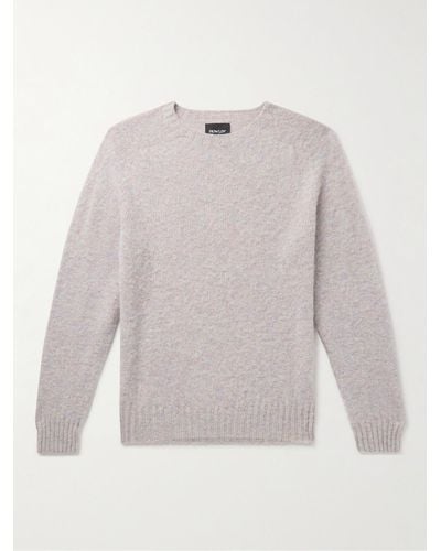 Howlin' Birth Of The Cool Brushed-wool Jumper - White