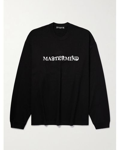 MASTERMIND WORLD Tokyo Revengers Mikey Logo-print Cotton-jersey T-shirt - Black