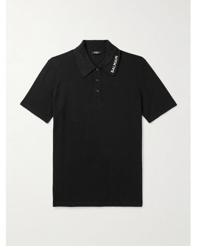 Balmain Polo Shirt - Black