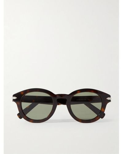 Dior Diorblacksuit R5i Round-frame Acetate Sunglasses