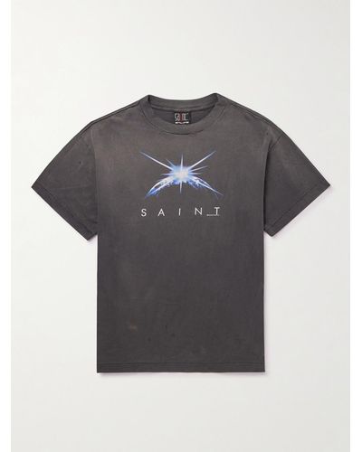 SAINT Mxxxxxx X A Bathing Ape Hvn & Hell T-shirt in White for Men