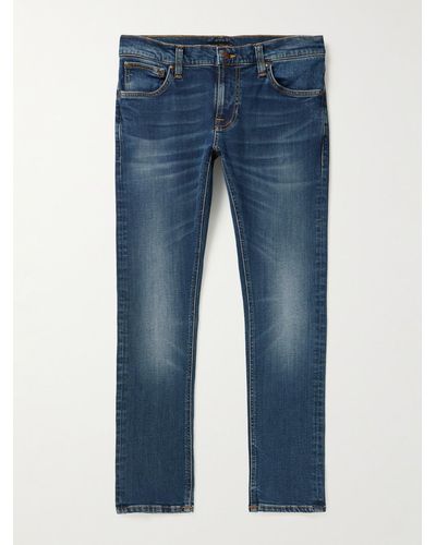 Nudie Jeans Tight Terry Skinny Jeans - Blau