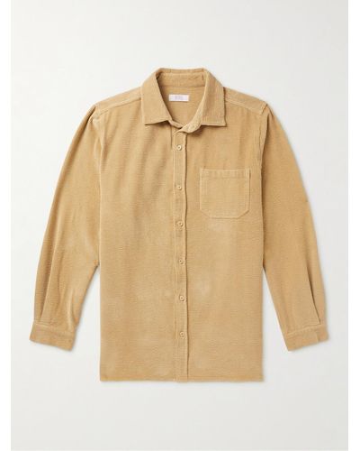 ERL Cotton-blend Corduroy Shirt - Natural
