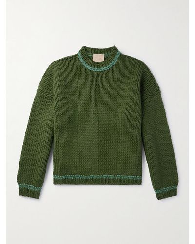 Federico Curradi Wool Sweater - Green
