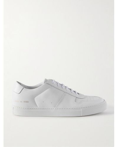 Common Projects BBall Sneakers aus Leder - Weiß