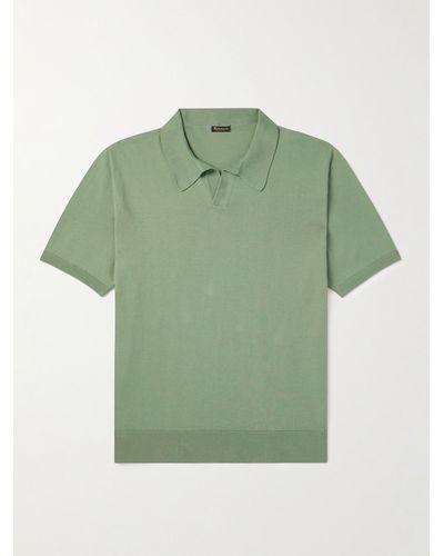 Rubinacci Cotton Polo Shirt - Green