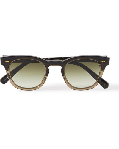 Mr. Leight Hanalei Ii S D-frame Acetate Sunglasses - Black