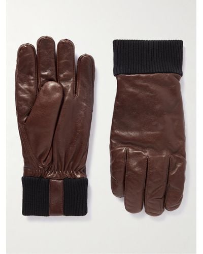 Hestra Fredrik Leather Gloves - Brown