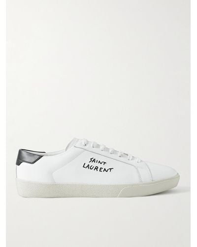 Saint Laurent Sneaker "Court Classic" - Weiß