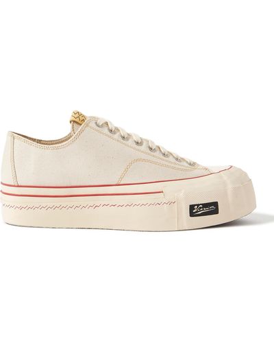 Visvim Skagway Canvas Sneakers - White