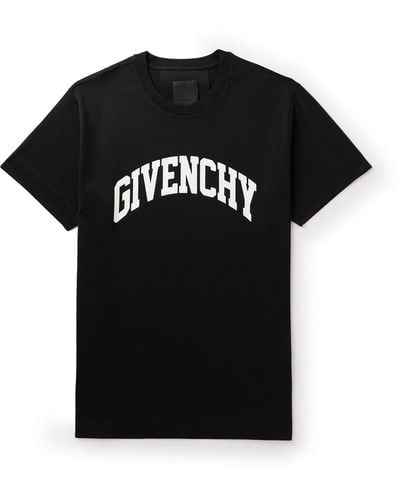 Givenchy College Logo T-shirt - Black