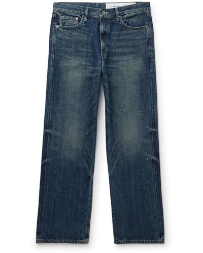 Neighborhood Straight-leg Selvedge Jeans - Blue