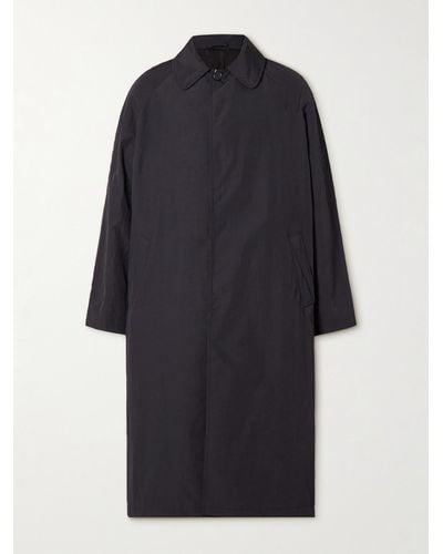 mfpen Installation Recycled-ripstop Trench Coat - Blue
