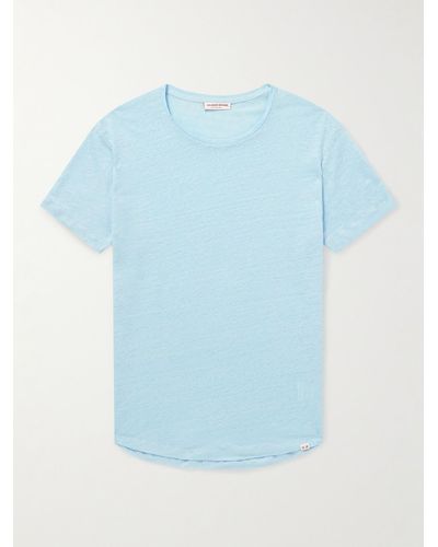 Orlebar Brown Slim-fit Cotton-jersey T-shirt - Blue