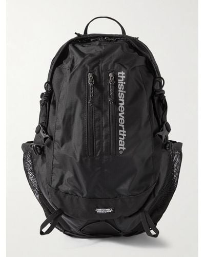 thisisneverthat Sp 29 Logo-print Cordura® And Canvas Backpack - Black