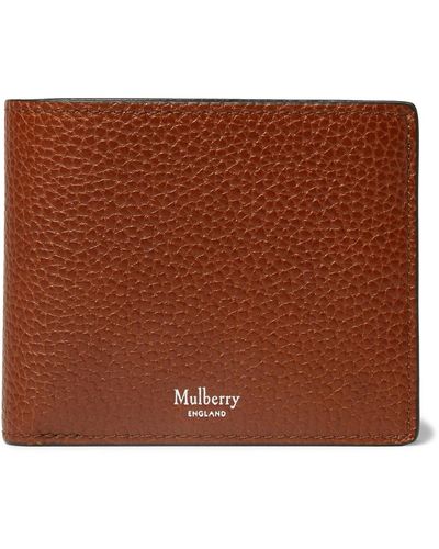 Card Holder, Mulberry Green Heavy Grain, Men